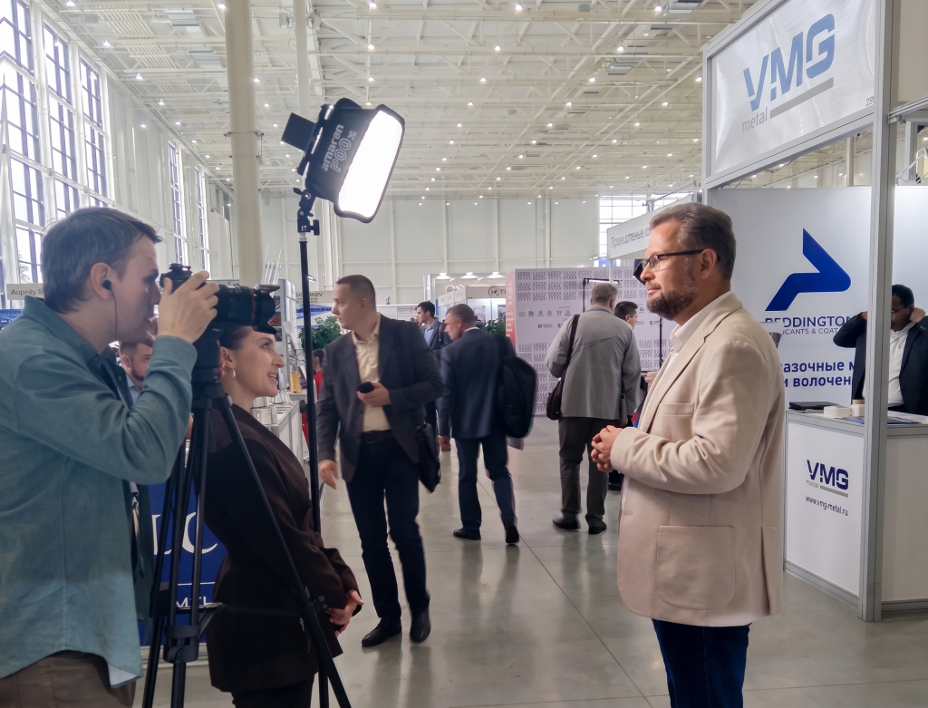 Интервью у директора VMG Metal на выставке Wire 2026